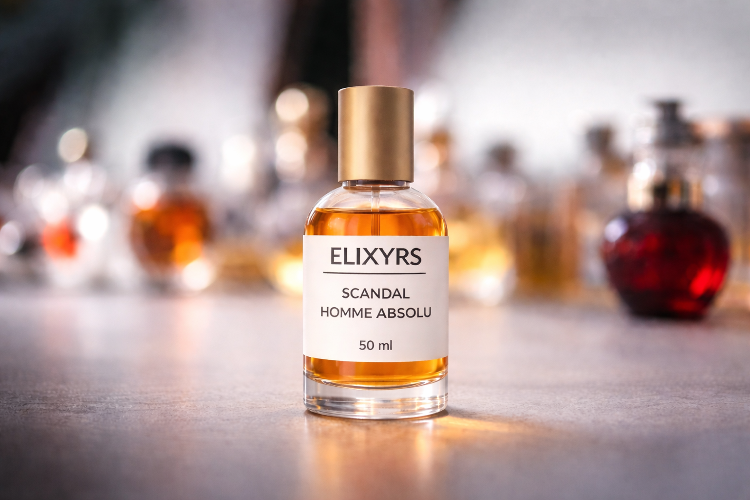 Flacon du parfum Scandal Homme Absolu