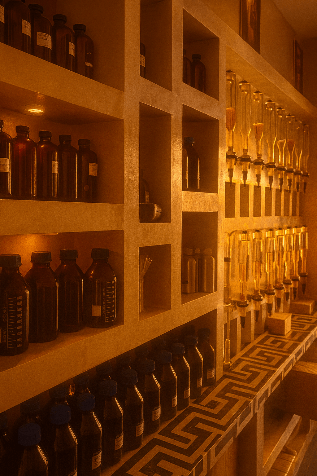 Préparation des commandes en boutique